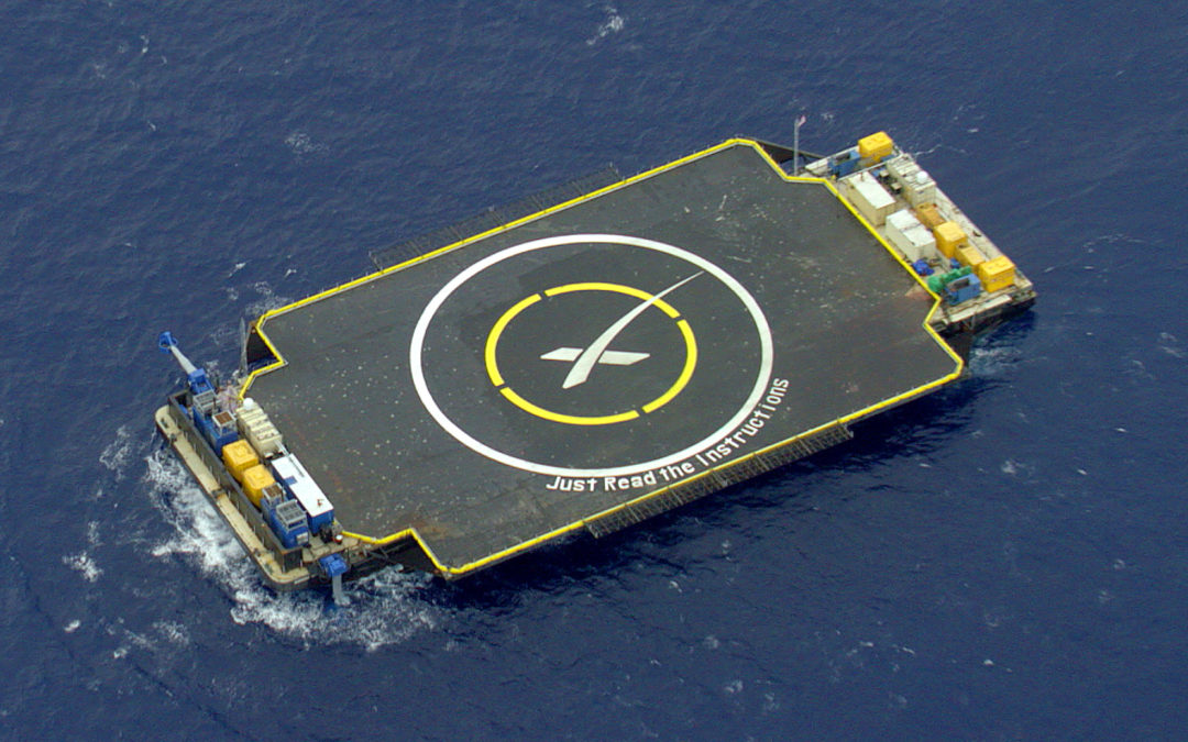 Nuevo puerto oceánico de SpaceX