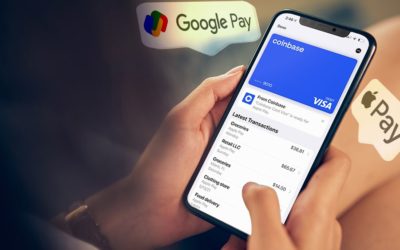 Criptomonedas en Apple Pay y Google Pay